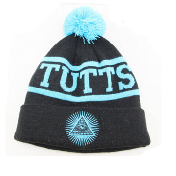 Beanie Hats Black en relieve con nuestro logotipo